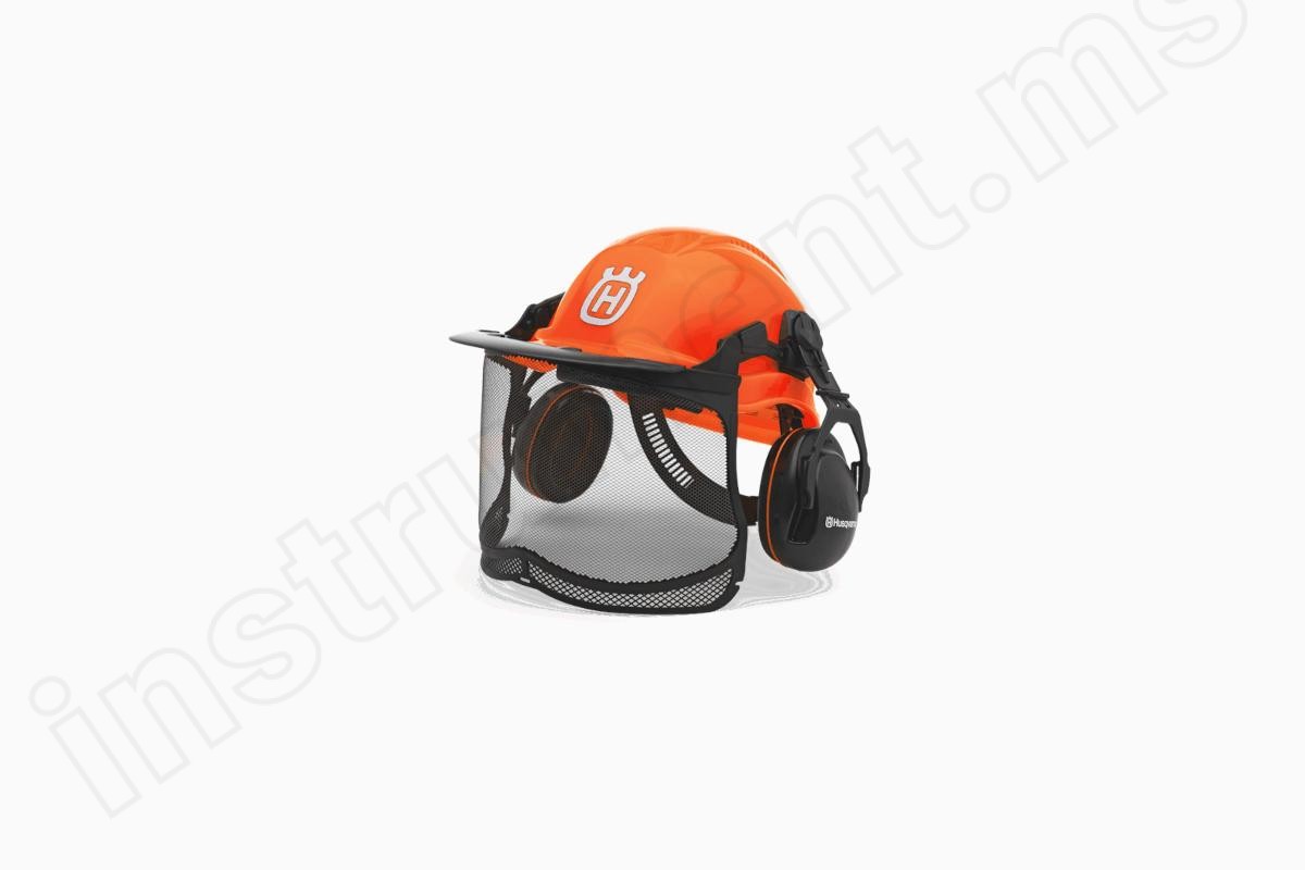 Шлем защитный флуоресцентный Husqvarna Functional - фото 1