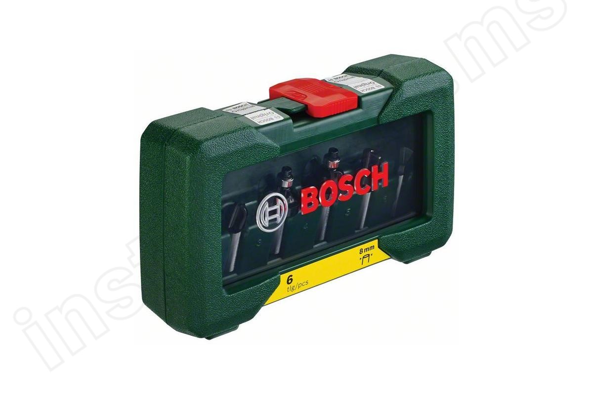 Набор фрез Bosch из 6шт с хвостовиком 8мм   арт.2607019463 - фото 2